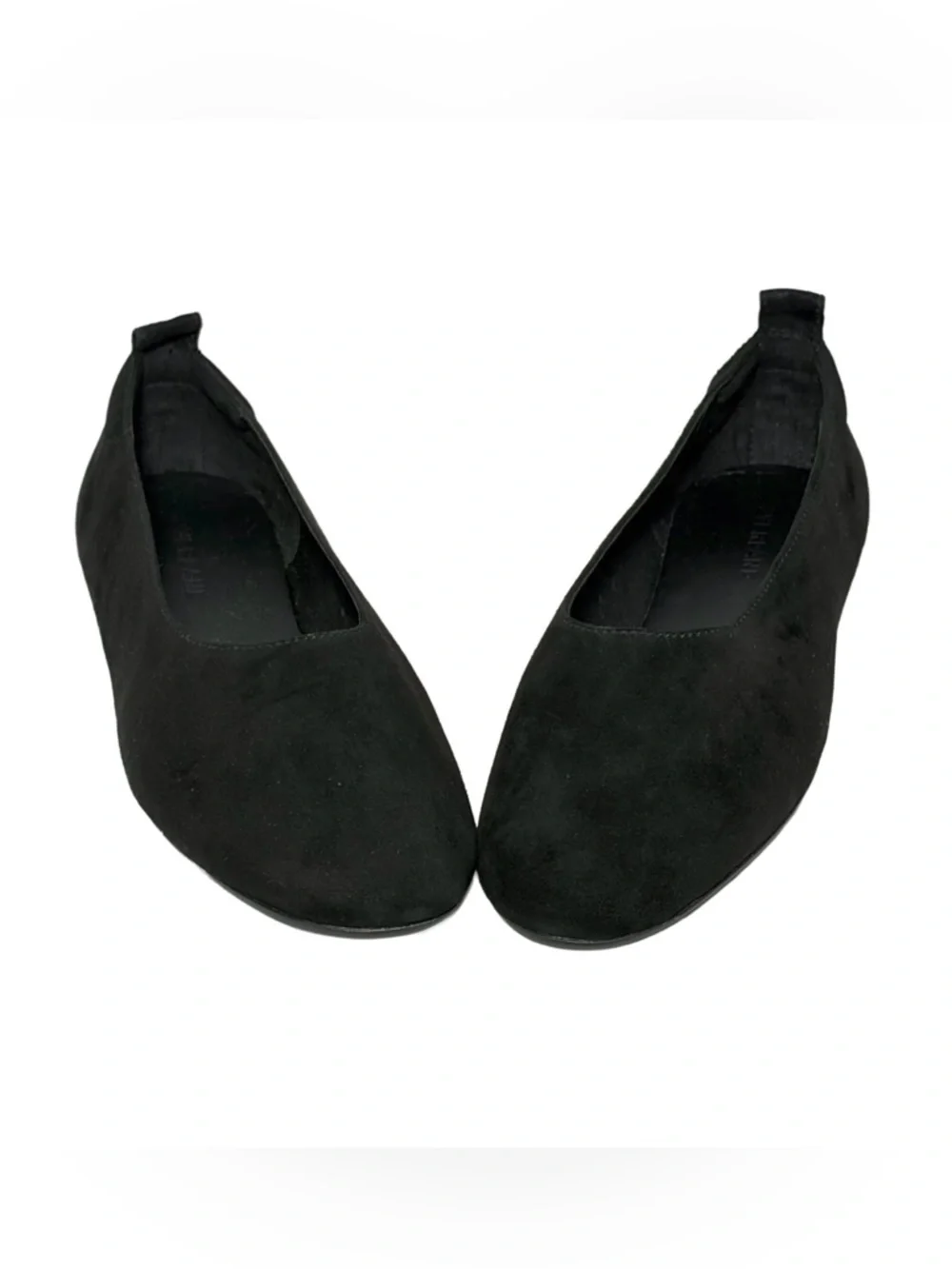 NIB Everlane Black Italian Suede Leather Day Glove Flats, Size 6.5M - Picture 7 of 15